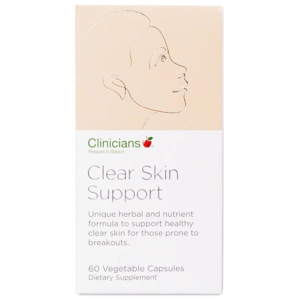 Clinicians Clear Skin Support 60 Caps