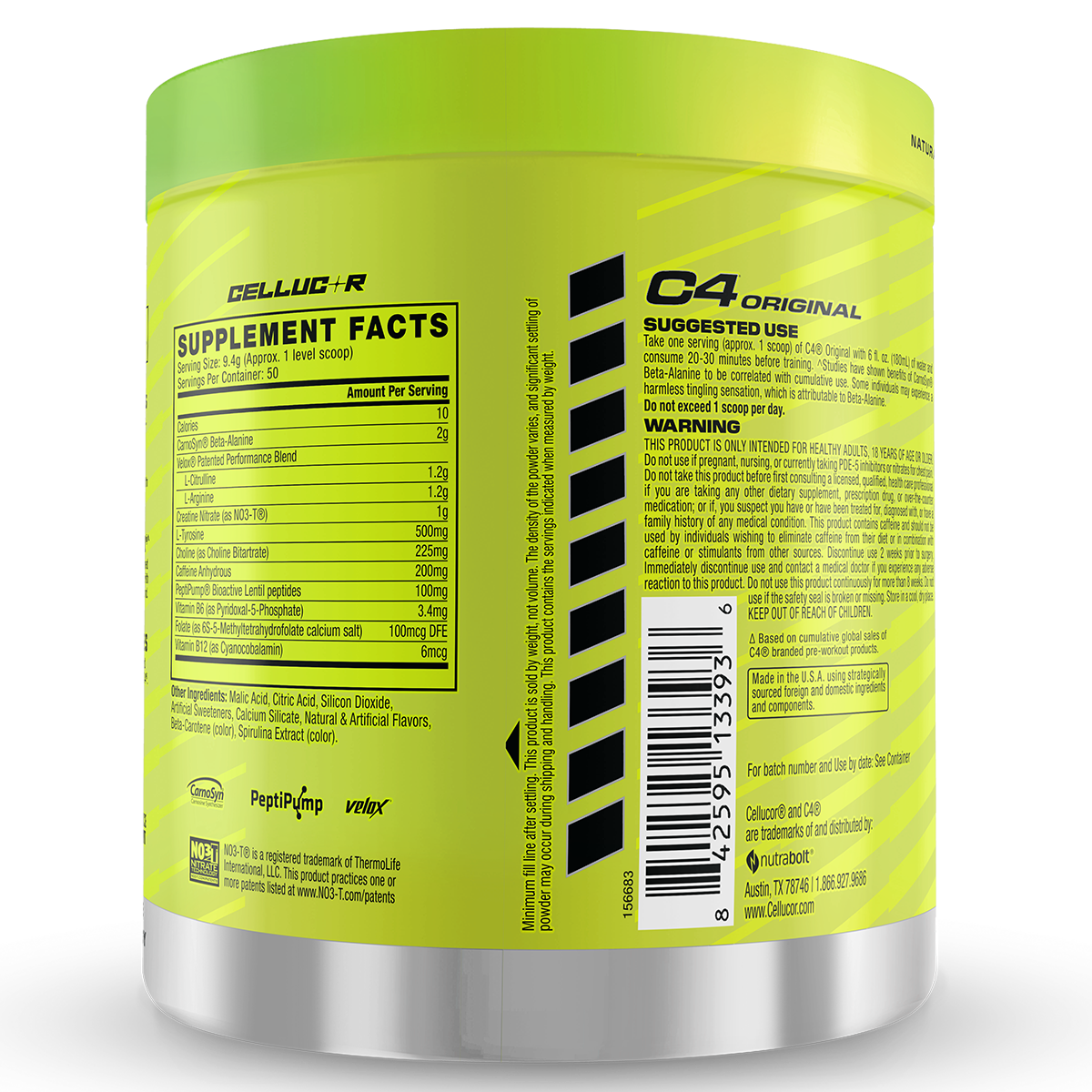 Cellucor C4 Original Pre Workout 50 serve