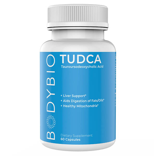 BodyBio TUDCA (Tauroursodeoxycholic Acid) 60 Caps