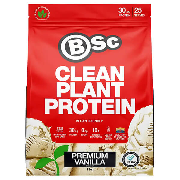 BSc Body Science Clean Plant Protein 1kg