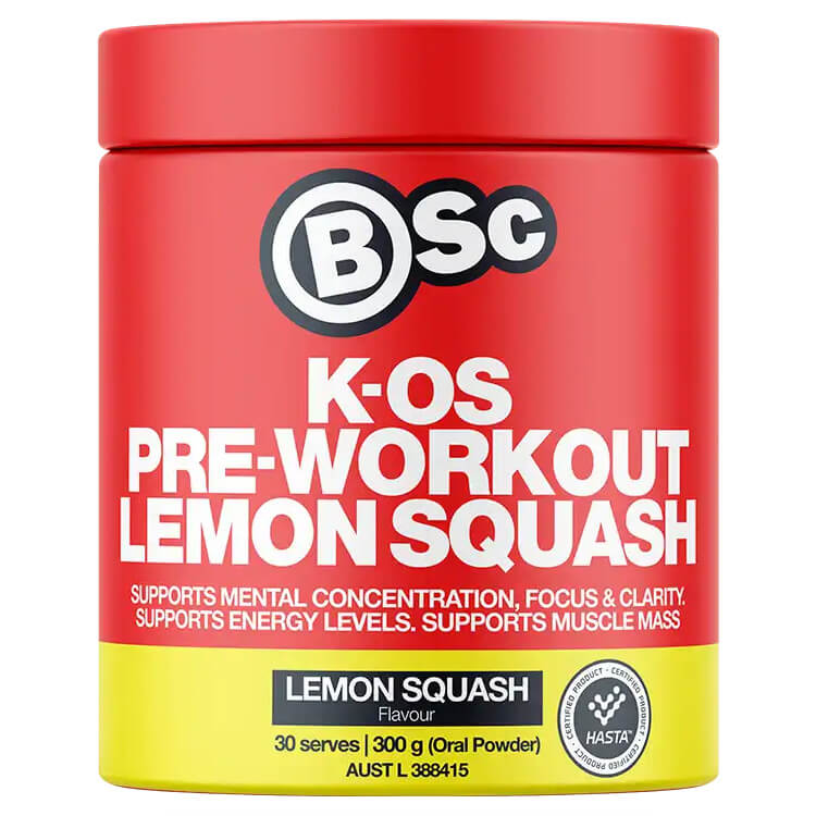 BSc Body Science K-OS Pre-Workout 30 Serves