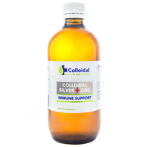 Colloidal Health Solutions Colloidal Silver + Zinc 200ml