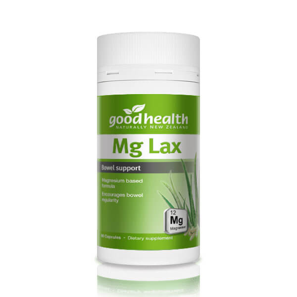 Good Health Mg Lax Bowel Support 60 Capsules