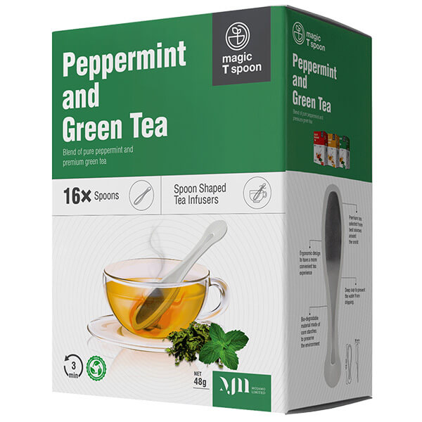 MagicT Peppermint and Green Tea x16 Spoons