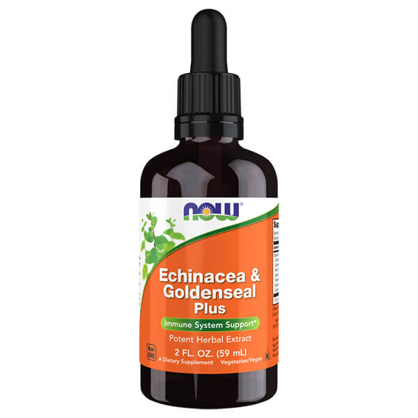 Now Foods Echinacea &amp; Goldenseal Plus 59ml