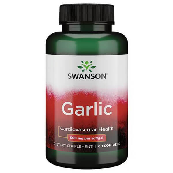 Swanson Garlic 500mg 60 Softgels